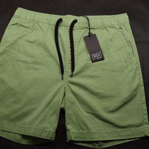 RDI Stretch Ripstop Men's Shorts Color Green Size Small #0079